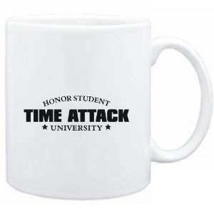  Mug White  Honor Student Time Attack University  Sports 
