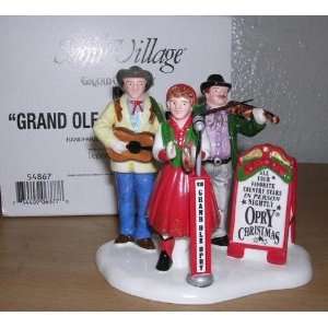  Dept. 56 Snow Village Grand Ole Opry Carolers 54867 NEW 