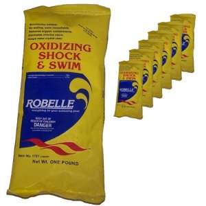   Pool Basics Oxidizing Swim and Shock   1 Lb., 6 Pk.: Sports & Outdoors