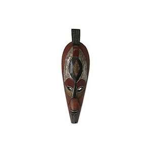  NOVICA Ghanaian wood mask, Dance Mask