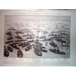   London Illustrated News Supplement German Navy Print: Everything Else
