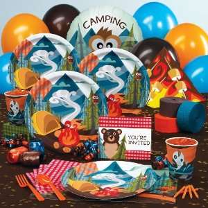  Lets Go Camping Deluxe Party Pack for 8: Toys & Games