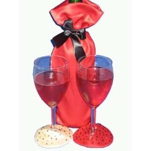  Royal Couple Set with Red Satin BottleDress in gift box 