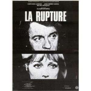 The Break Up Movie Poster (11 x 17 Inches   28cm x 44cm) (1970) French 