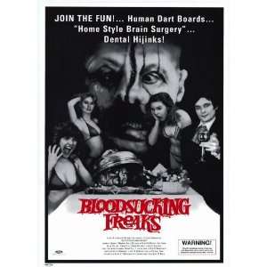  Bloodsucking Freaks (1975) 27 x 40 Movie Poster Style A 
