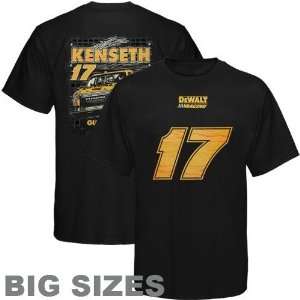   Kenseth Black Ultimate Experience Big Sizes T shirt: Sports & Outdoors