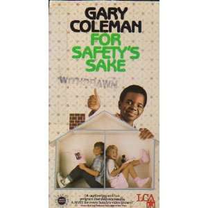  GARY COLEMAN FOR SAFETYS SAKE (VHS TAPE) 