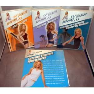  Ellen Crofts Supreme Pilates 3 DVD Set & Supreme Slimming 