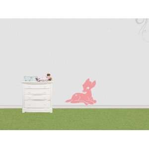    Wall Sticker Decal Fawn 90cm  32 light red