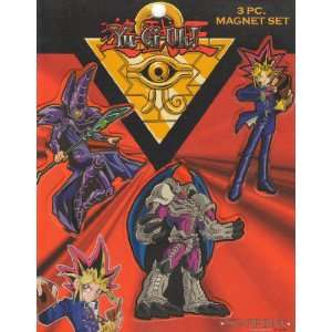  Yu Gi Oh! Yugioh Character Magnets Set 3ct.: Everything 