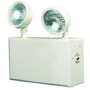  White 2 Head 6V 100W Emergency Light: Home Improvement