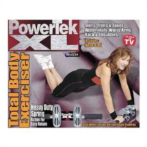  Powertek XL Ab Slider Abdominal Workout System: Sports 