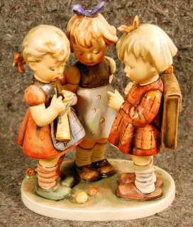 Hummel SCHOOL GIRLS Goebel Figurine #177/1 Trademark 5 BV$1700  