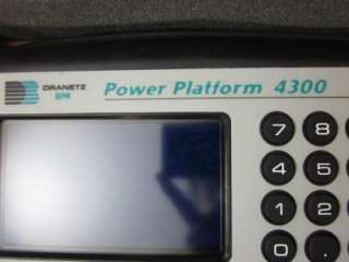 Dranetz PP 4300 BMI Power Platform Analyzer 4300  
