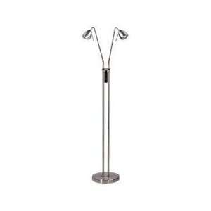  KY 34141BS Floor Lamp w/Double Reading Arms by Hunter 