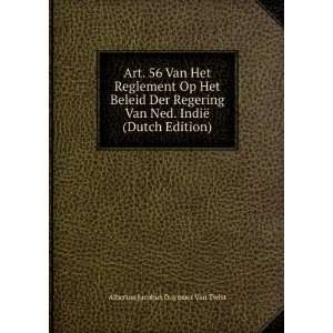   . IndiÃ« (Dutch Edition) Albertus Jacobus Duymaer Van Twist Books