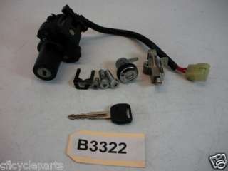 05 06 Honda CBR 600RR Ignition Lock Set w/ One Key DMG  