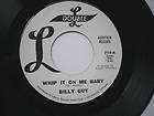 BILLY GUY~WHIP IT ON ME BABY~NORTHERN SOUL 45 Listen  