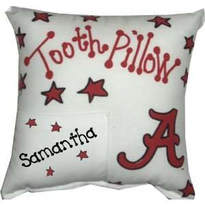   Personalized Tooth Fairy Pillow University of Alabama: Home & Kitchen