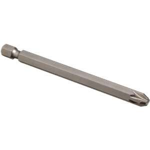 Wera 05071086001 3855/4 Stainless Steel Pozidriv Screwdriver Bit, PZ 3 