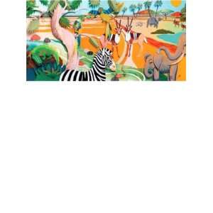 Wallpaper 4Walls Kids Value Murals Colorful 3D Safari   Desert H2162PM