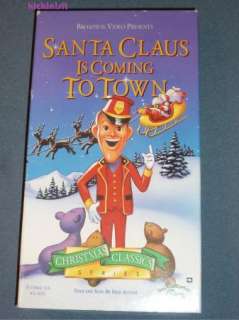 Santa Claus Is Coming To Town (Fred Astaire)  VHS   
