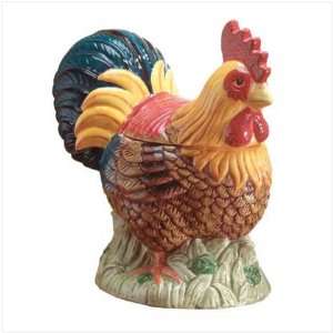 Youngs Brown Rooster Cookie Jar:  Kitchen & Dining