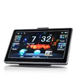  7 Inch HD Touchscreen GPS Navigator with FM Transmitter 