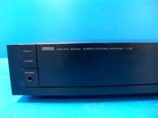 Yamaha C 80 Natural Sound Stereo Preamp Amplifier Home Audio Sound 