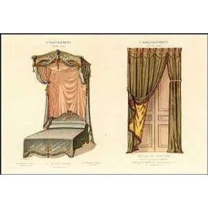    Bed And Curtain (Le Garde Meuble) 3Of6 Poster Print