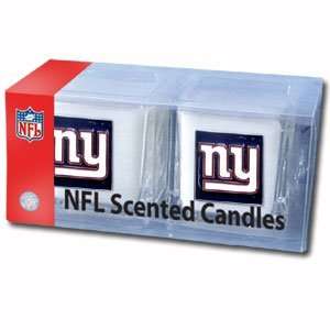  NFL Candle Set (2)   New York Giants: Sports & Outdoors