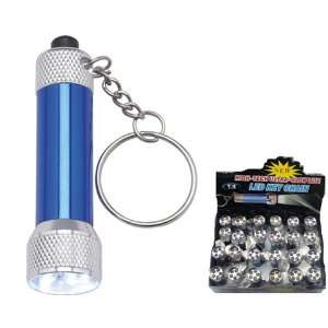  3x 5 LED Key Chain Flashlight (518 5): MP3 Players 