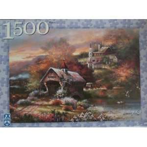  F.X. Schmid Old Mill Creek; 1500 Piece Jigsaw Puzzle Toys 