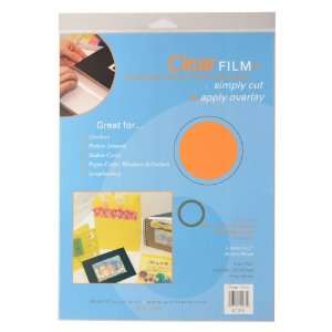  Grafix Clear 9 Inch by 12 Inch Film Sheets 4/Package Arts 