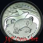 POLAND 2007 20 ZL FOKA SILER COIN MINT CAPSUL  