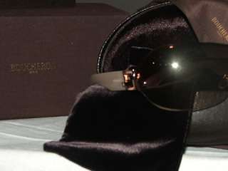 BOUCHERON Gold & Cream Sunglasses Model # 80/S RCS $675  