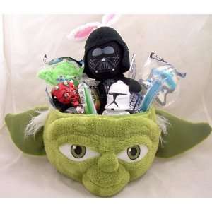  Yoda Easter Basket Darth Vader Bunny Ears Stuffed Animal Toys & Games