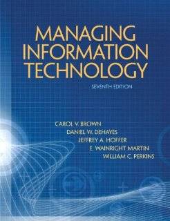 Managing Information Technology (7th Edition):Books