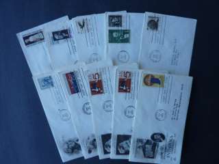 US MID MODERN FIRST DAY COVERS FDC 350+ WITH BETTER BOX LOT  