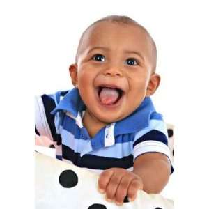 Happy Big Smiling 7 month Old Baby Boy Portrait   Peel and 