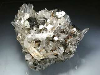 Big Spruce Claim Quartz & Pyrite Crystal Cluster  
