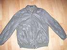 vintage bomber leather jacket 46  