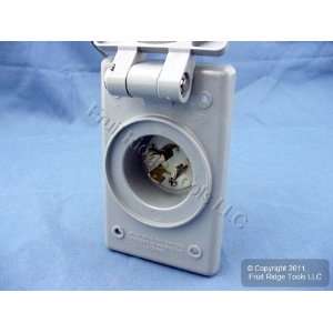   Resistant Cover Locking Flanged Inlet Plug NEMA L5 15P L5 15 4716 FWP