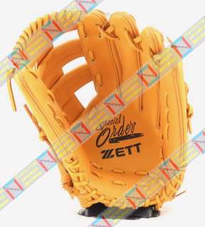 ZETT Baseball Gloves 13 Yellow { BPGT 37 } RHT  