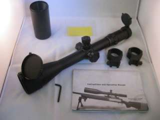 25x56 LRS 1 35mm tube Rifle Scope Mil Dot bar BK81004 Side Focus 