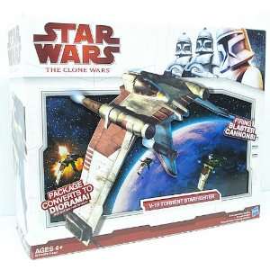  Star Wars The Clone Wars V 19 Torrent Starfighter Toys & Games