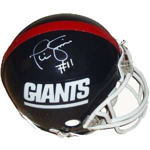 Phil Simms Giants Replica Mini Helmet w/ SB MVP Inscription  