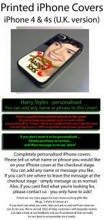 harry styles iphone cover / one direction / iphone 4 & 4s  