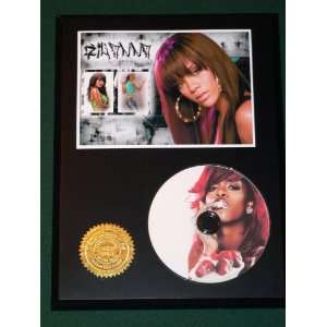 Rihanna Limited Edition Picture Disc CD Rare Collectible Music Display 