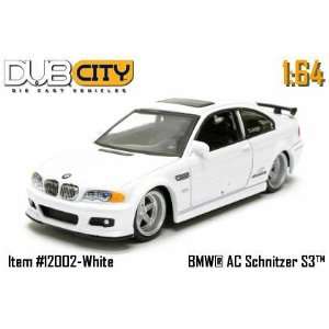  Dub City 1:64 Scale 2005 BMW AC Schnitzer S3 White Die 